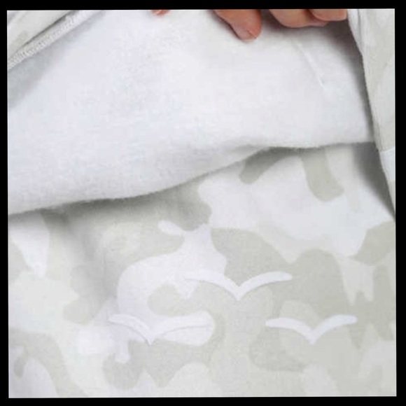 Lazypants Ultra Soft Fleece Jogger White Camo Loungewear - Picture 5 of 7